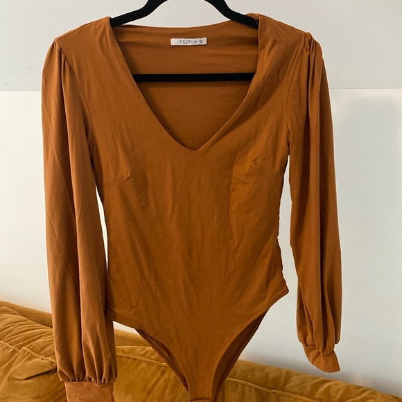 Orange Bodysuit - Picture 1 of 4